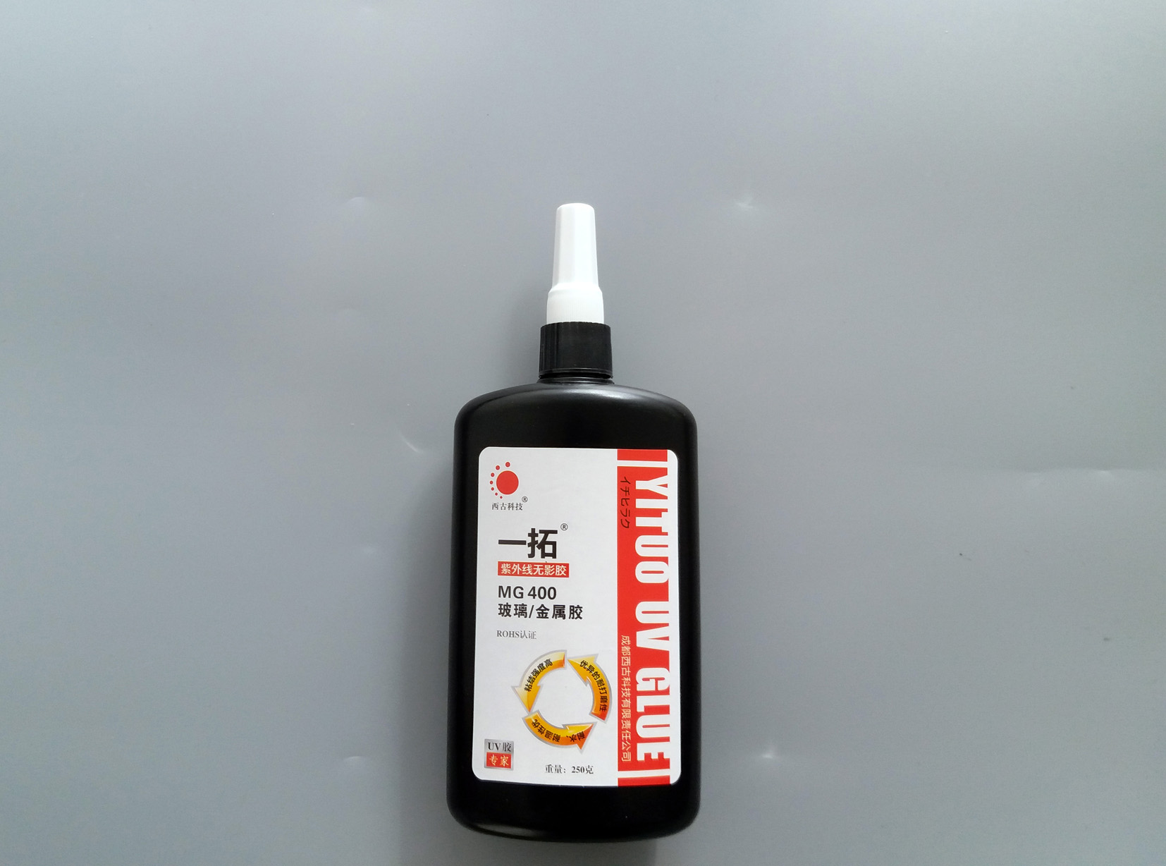 UV adhesive MG400 / MG1000A for metal / glass bonding